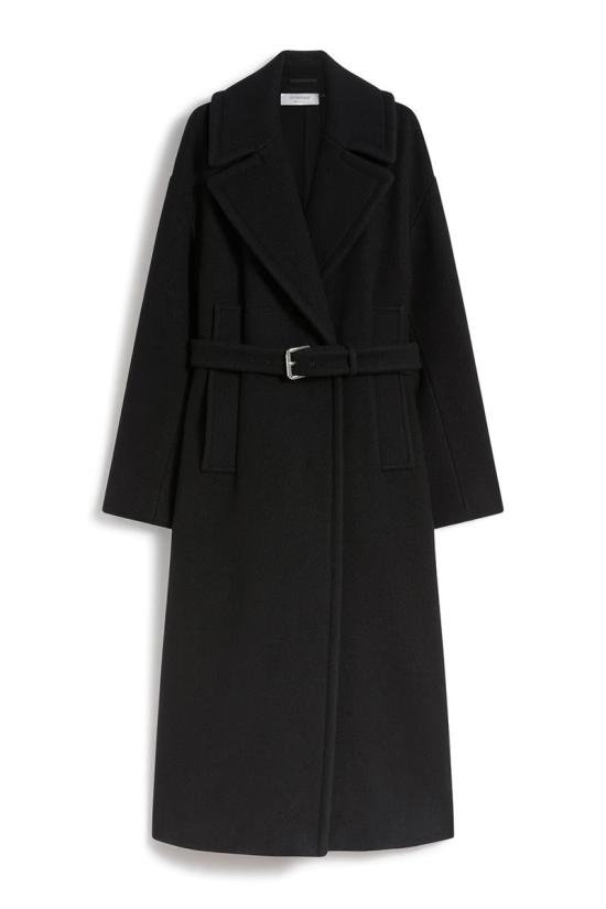 25FW 스포트막스 ZEBRA 체브라 오버사이즈 코트  2522016022600004 Black