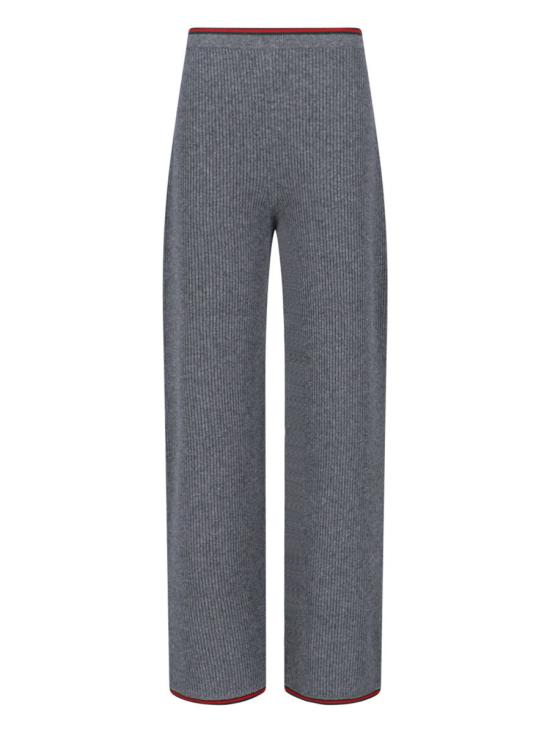 25FW 구찌 리브드 울 바지 835985 XKEVL1073 GREY
