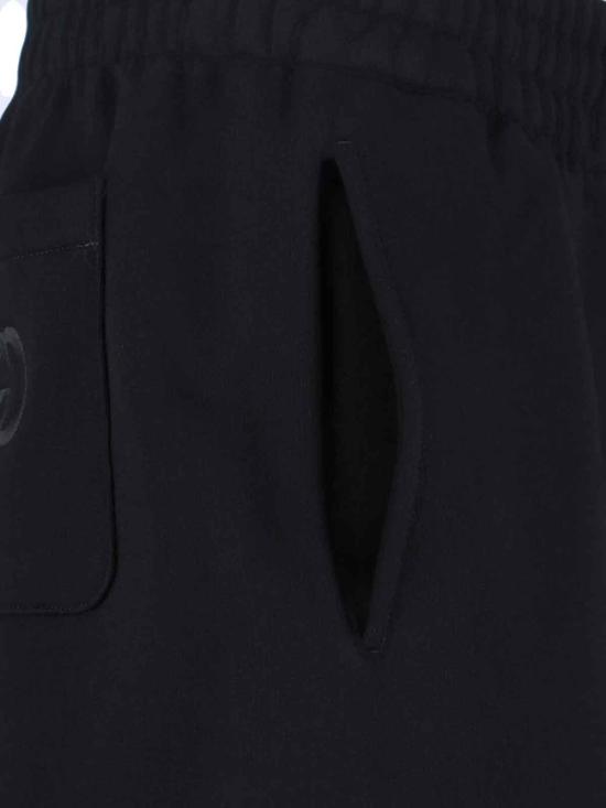 25FW 구찌 브러시드 코튼 저지 조깅 팬츠 848724 XJHKH 1043 Black - GUCCI