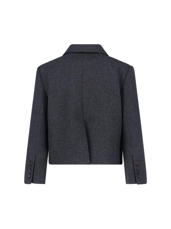 25FW 구찌 수트 자켓 836720 Z7AXH 1168 Grey - GUCCI