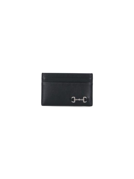 25FW 구찌 홀스빗 카드 케이스 846952 AAFP1 1000 Black