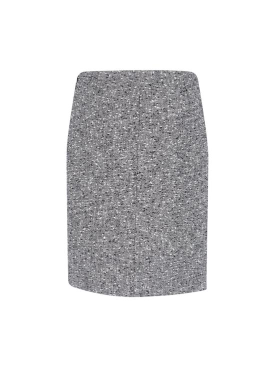 25FW 구찌 씨드 울 스커트 846316 ZAT2D 9024 Grey - GUCCI
