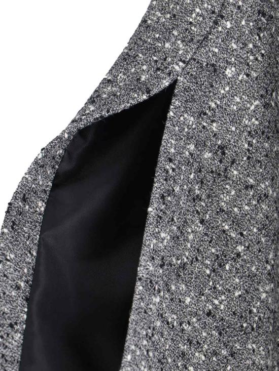 25FW 구찌 씨드 울 스커트 846316 ZAT2D 9024 Grey - GUCCI