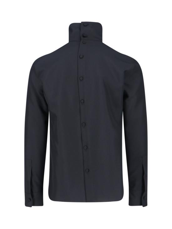 25FW 구찌 테크니컬 파나마 셔츠 850332 ZAFKB 1000 Black - GUCCI