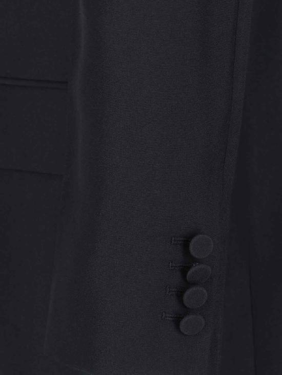 25FW 구찌 더블 브래스트 테크니컬 파나마 자켓 849881 Z7AYA 1000 Black - GUCCI