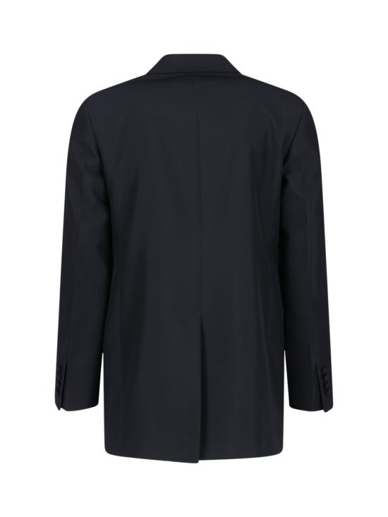 25FW 구찌 더블 브래스트 테크니컬 파나마 자켓 849881 Z7AYA 1000 Black - GUCCI