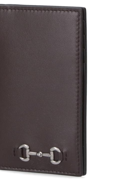 25FW 구찌 홀스빗 롱 카드 케이스 846951 AAFP1 2140 Brown - GUCCI