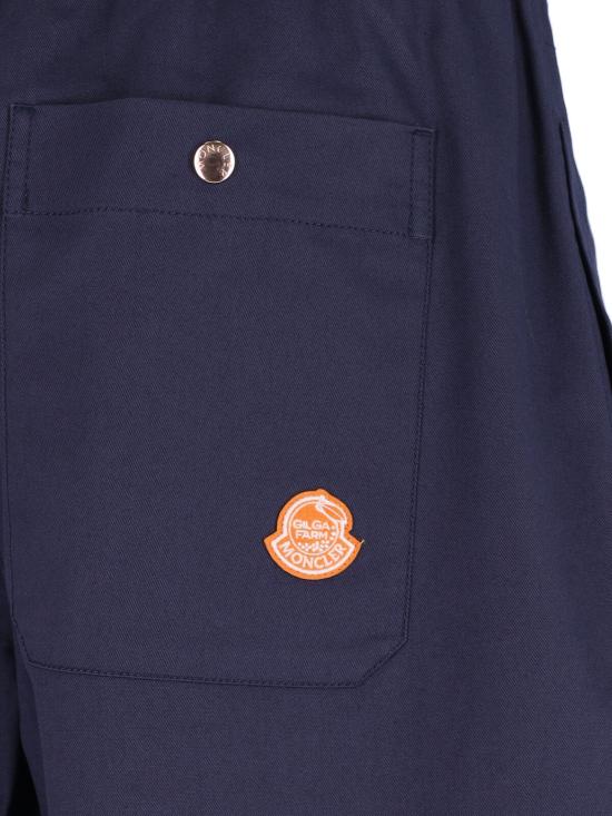 25FW 몽클레어 스트레이트 팬츠 402 2A000 01 598EC 786 Blue - MONCLER