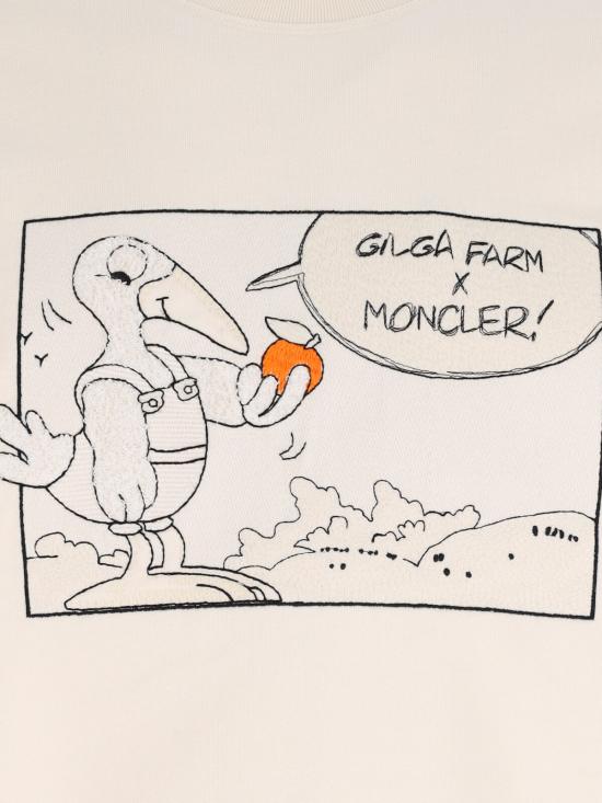 25FW 몽클레어 긴팔 티셔츠 402 8G000 02 89AUJ 02B White - MONCLER