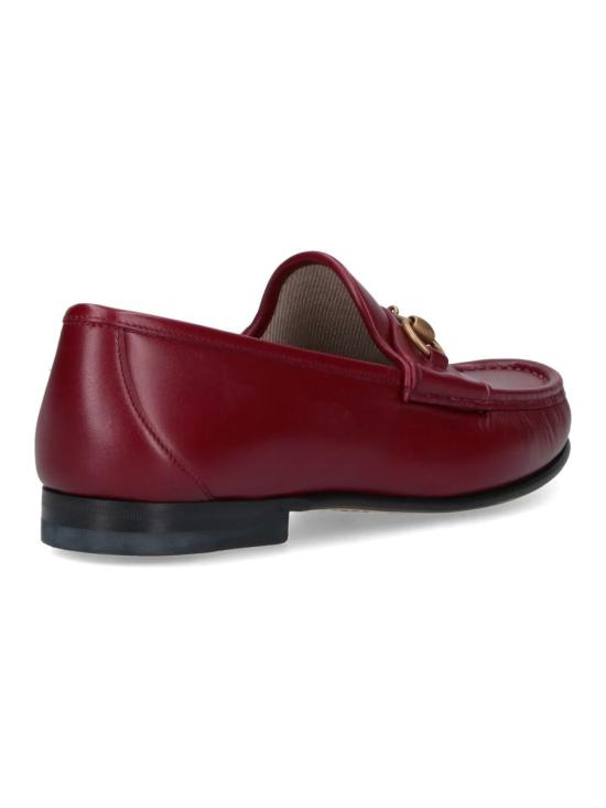 25FW 구찌 1953 홀스빗 레더 로퍼 307929 AADCW6207 RED - GUCCI