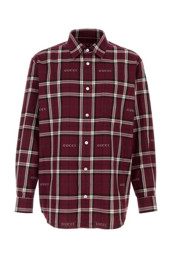 26SS 구찌 긴팔 셔츠 852895ZAUAC 6013 Multicolor