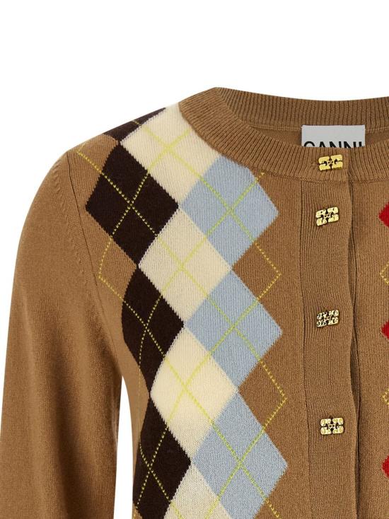 26SS 가니 스웨터 A107005502Q Beige - GANNI