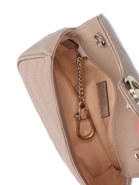 25FW 구찌 GG 마몽 슈퍼 미니백 476433 DTDHD1523 Beige - GUCCI