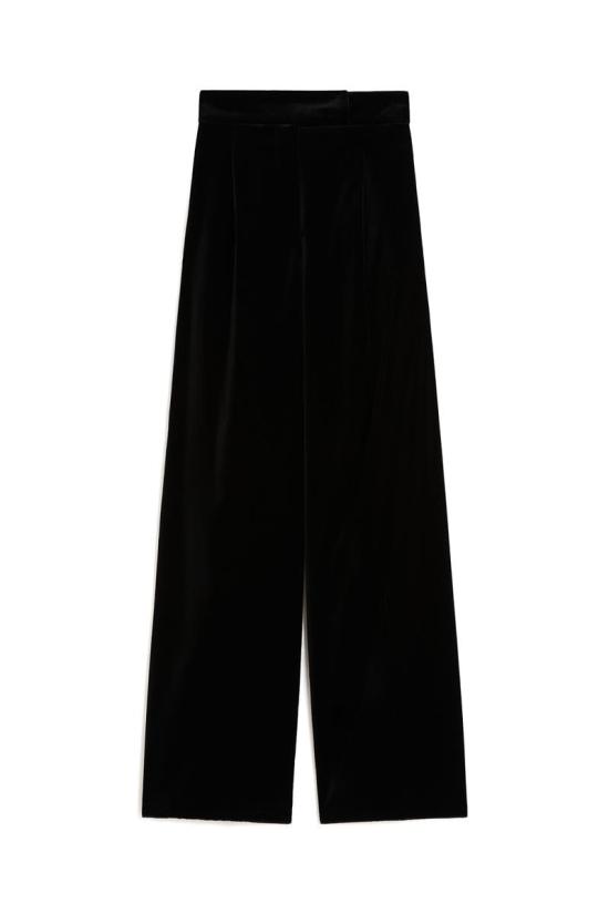 25FW 막스마라 스트레이트 팬츠 2521136403600003 Black