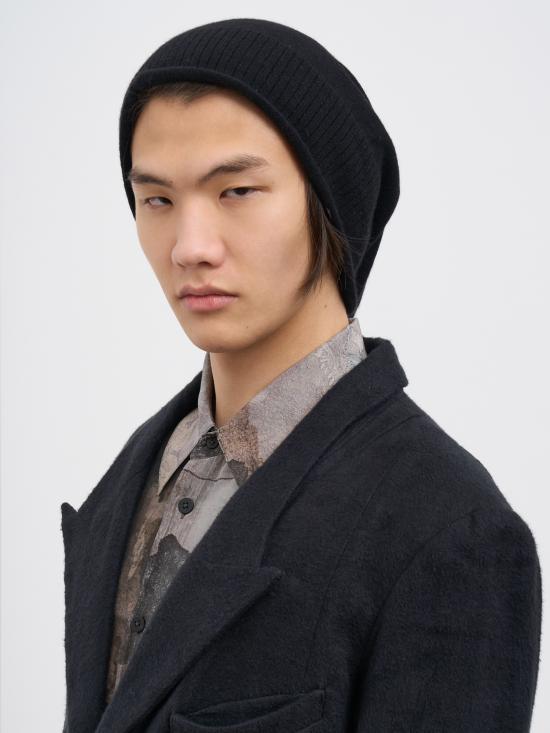 25FW 지기 첸 비니 M0M253560704 Black - ZIGGY CHEN