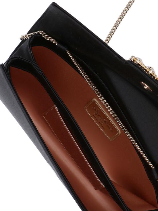 25FW 로저비비에 클러치/파우치 RBWAMFD0200RS0 B999 Black - ROGER VIVIER