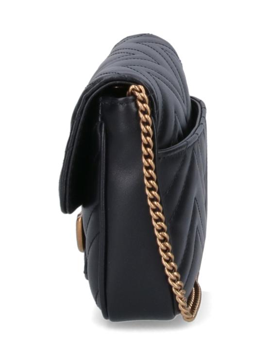 25FW 구찌 GG 마몽 스몰 크로스백 751526 AACCE 1061 Black - GUCCI