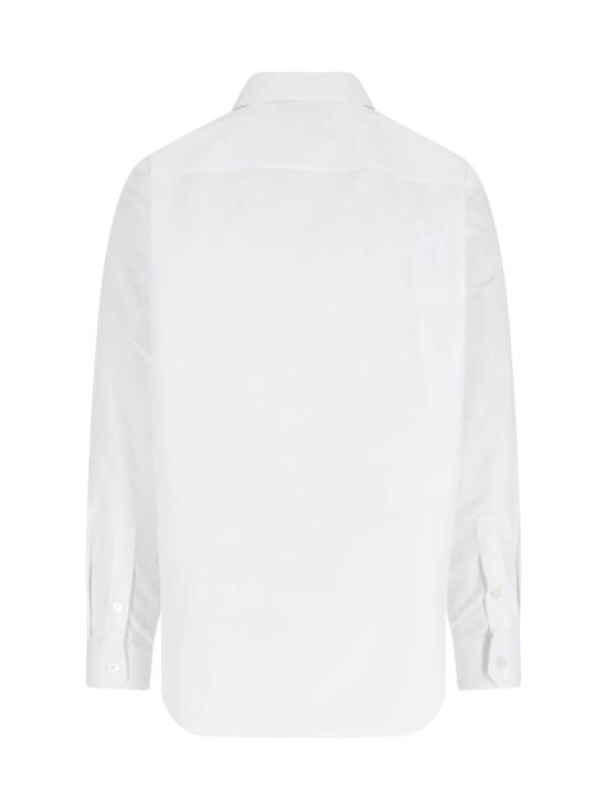 25FW 구찌 포켓 자수 셔츠  833294 Z7AUX 9000 White - GUCCI