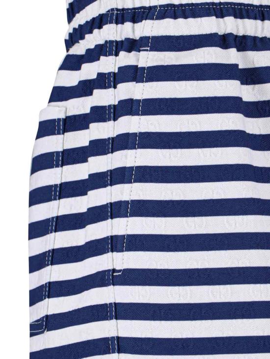 25FW 구찌 스트레이트 팬츠 836883 Z7AUA 4069 Blue - GUCCI