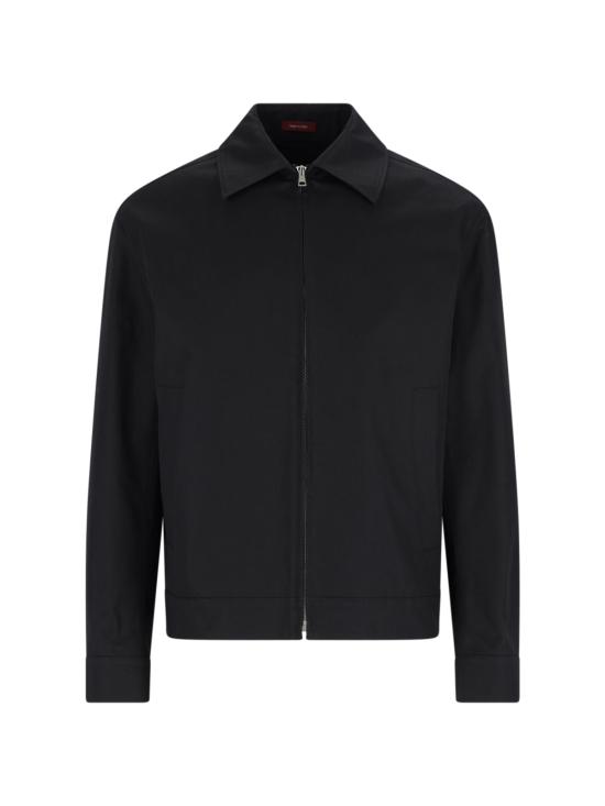 25FW 구찌 웹 디테일 코튼 트윌 자켓 827503 ZAQH5 1000 Black