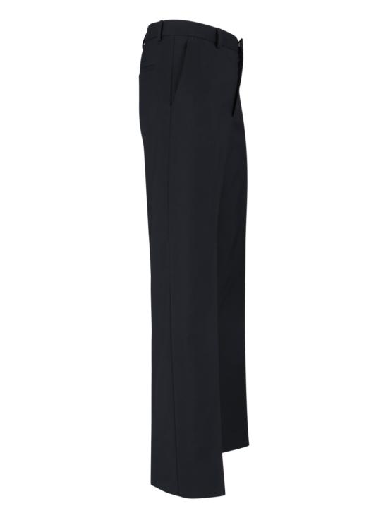 25FW 구찌 울 개버딘 팬츠 797207 Z7AE5 1000 Black - GUCCI