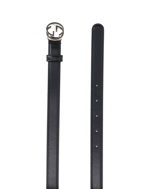 25FW 구찌 벨트 813005 0YA0G 1000 Black - GUCCI