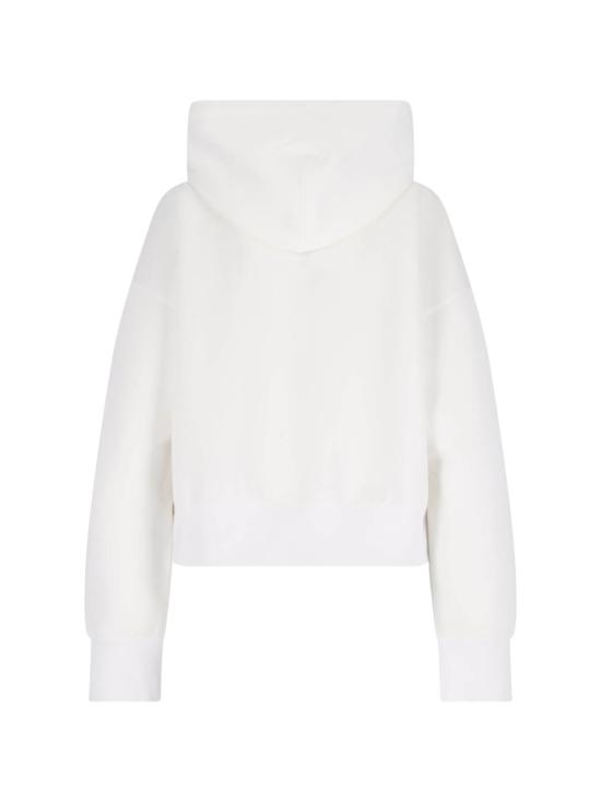 25FW 구찌 프린티드 코튼 후드 티셔츠 837935 XJHGJ 9081 White - GUCCI