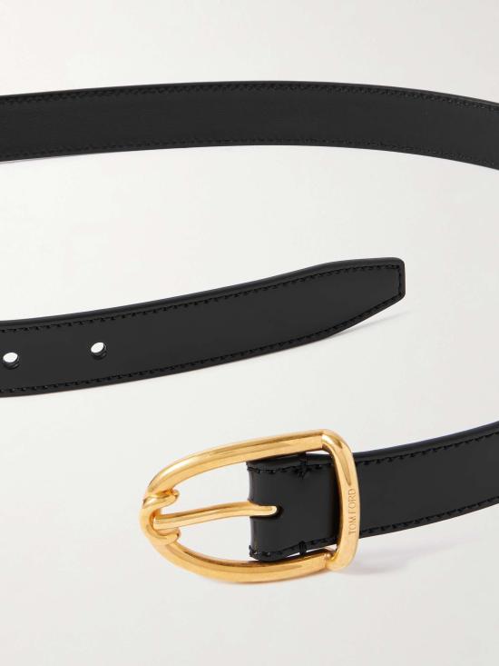 25FW 톰포드 가죽 벨트 TB286LCL311X1N001 BLACK DOM - TOMFORD