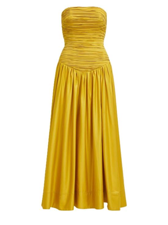 26SS 에이지 롱 원피스 26RE5587CHARSE Yellow