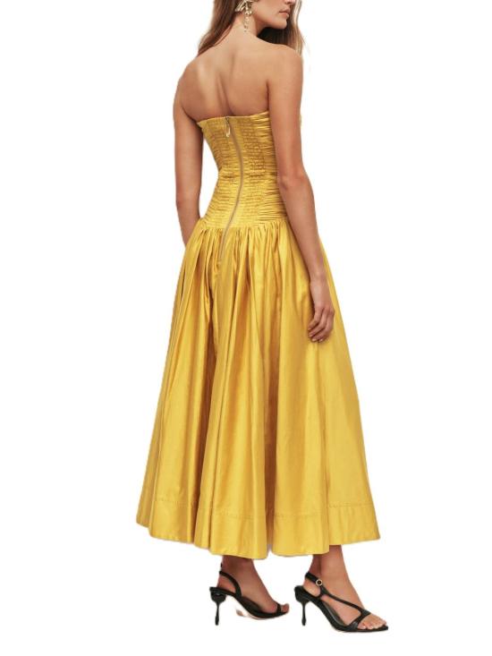 26SS 에이지 롱 원피스 26RE5587CHARSE Yellow - AJE