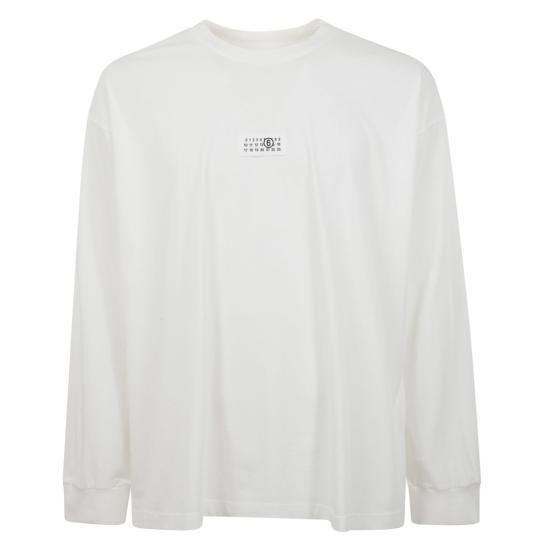 25FW MM6 메종마르지엘라 반팔 티셔츠 SH0GC0034 S24312 White