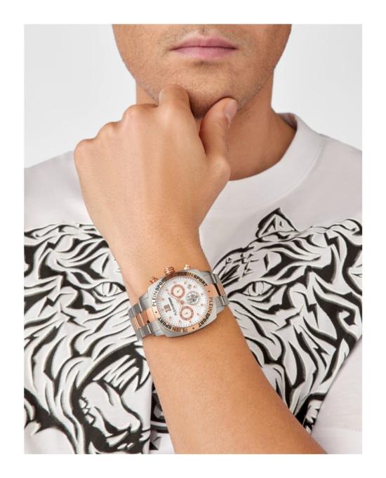  플레인스포츠 손목시계 PSGBA1423 TTE OS Silver - PLEIN SPORT