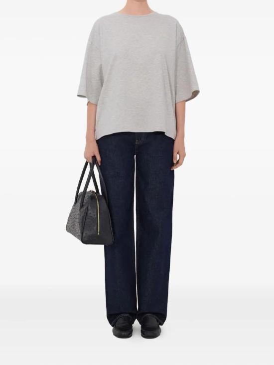 26SS 루루 드 세종 반팔 티셔츠 OSISGREYMELANGE Gray - LOULOU DE SAISON