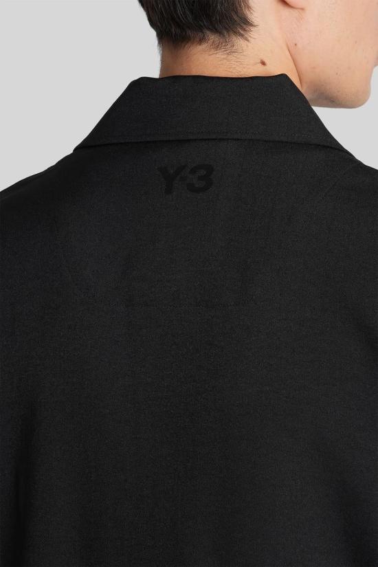 25FW 아디다스 Y3 자켓 424832 JN4907 Black - ADIDAS Y3