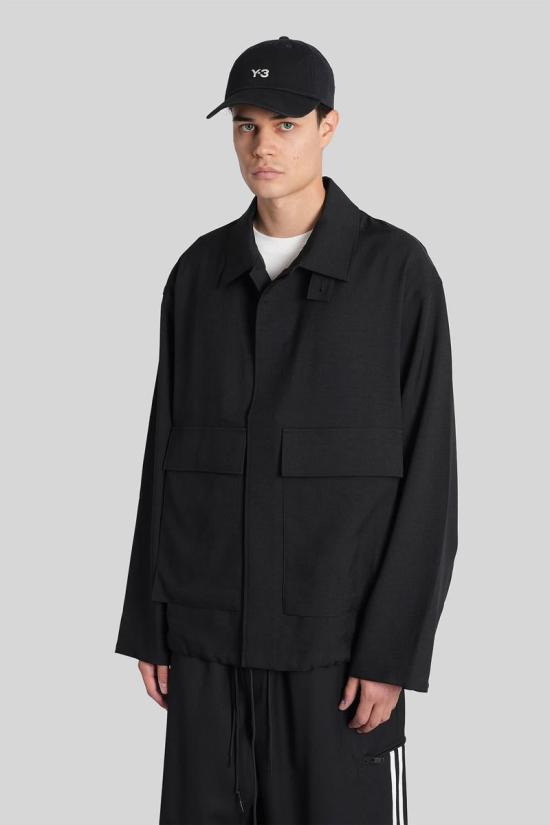 25FW 아디다스 Y3 자켓 424832 JN4907 Black - ADIDAS Y3