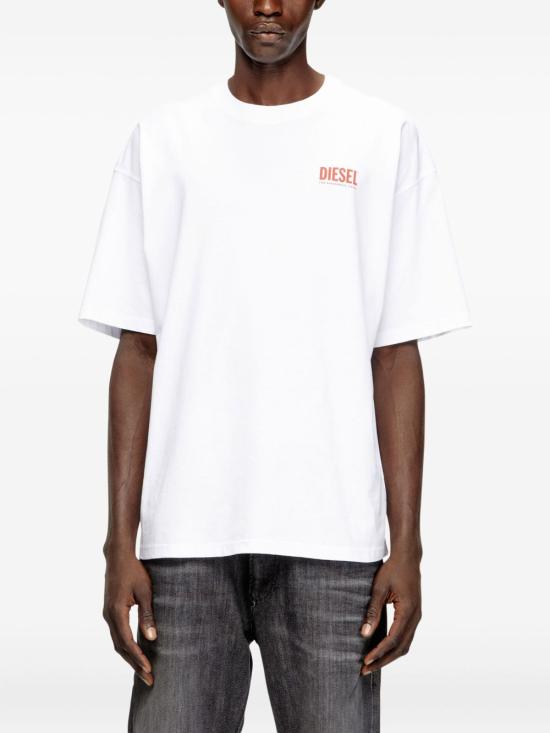 26SS 디젤 반팔 티셔츠 A20036 0EPCA100 White - DIESEL
