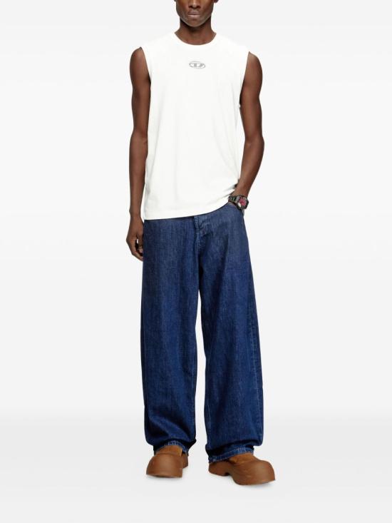 26SS 디젤 민소매 티셔츠 A21743 0JMBB141 White - DIESEL