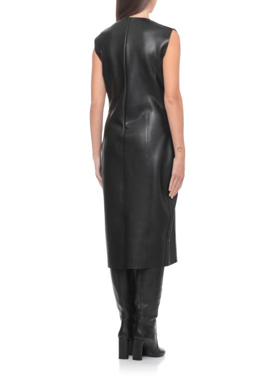 25FW 노마카말리 미디 원피스 ST3253LVR37 001 Black - NORMA KAMALI