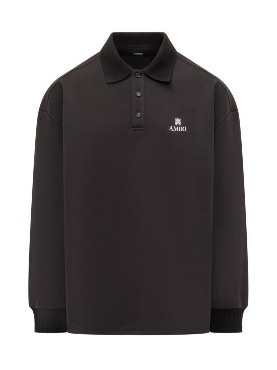 26SS 아미리 폴로 티셔츠 AMTOJR1001 001 BLACK