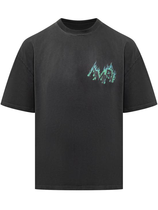 26SS 아미리 반팔 티셔츠 AMTOJR1115 001 BLACK