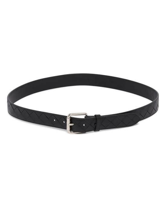 26SS 보테가베네타 가죽 벨트 855892VCPQ48803 Black