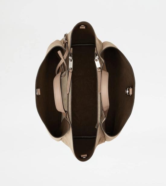 26SS 토즈 미니 토트백 XBWAPAFL100P3A5L26 Beige - TODS