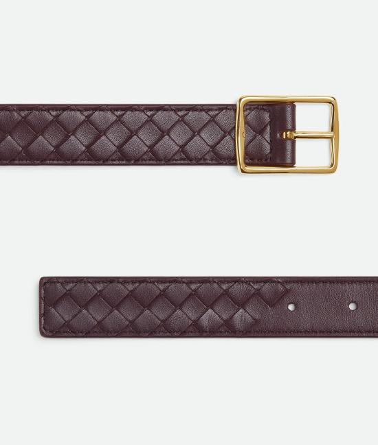 26SS 보테가베네타 레귤러 벨트 855244V5N222860 Bordeaux - BOTTEGA VENETA