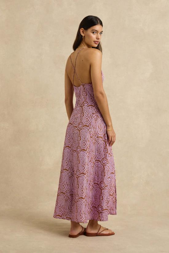  HANNAH 롱 원피스 한나 베다 페이즐리 드레스 - OTHER BRANDS