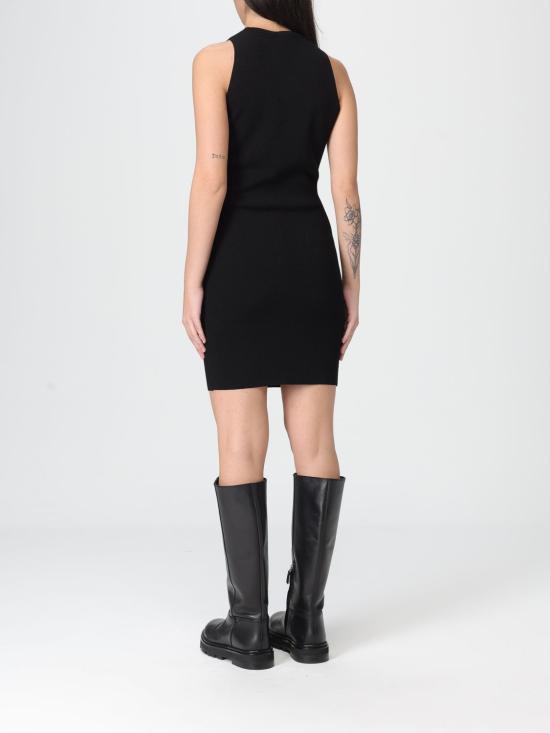 25FW 디젤 롱 원피스 A174490DLAX 9XX Black - DIESEL