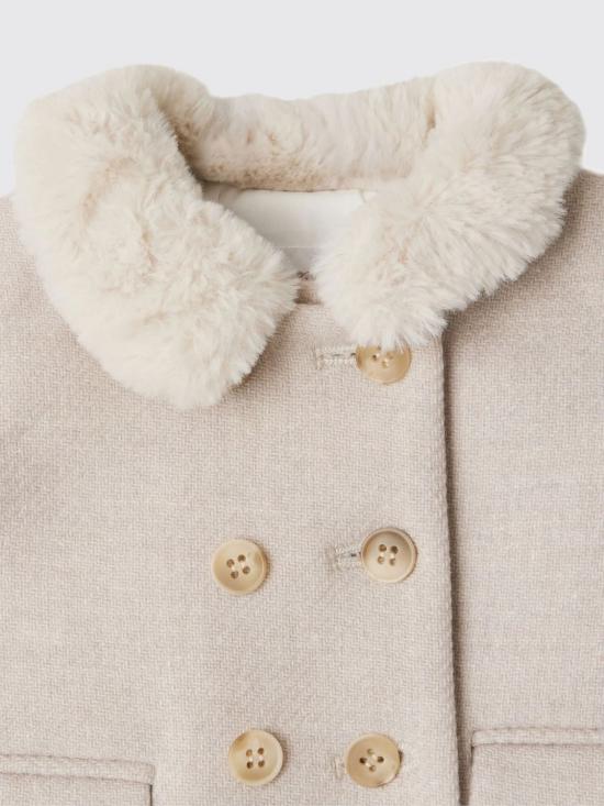 25FW [키즈] 봉쁘앙 코트 W05XOUW00007 060 Beige - BONPOINT