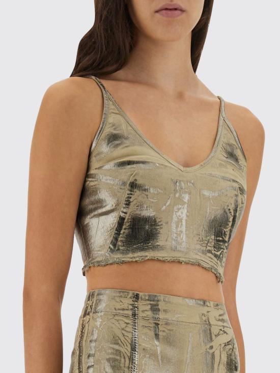 25FW 다크쉐도우 민소매 티셔츠 DS02E7132SDPF 128 Beige - DRKSHDW