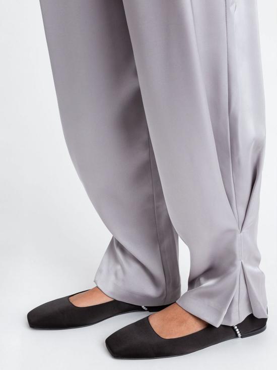 25FW 액티튜드 트윈세트 트레이닝/조거 팬츠 252AP2413 12614 Grey - ACTITUDE TWINSET