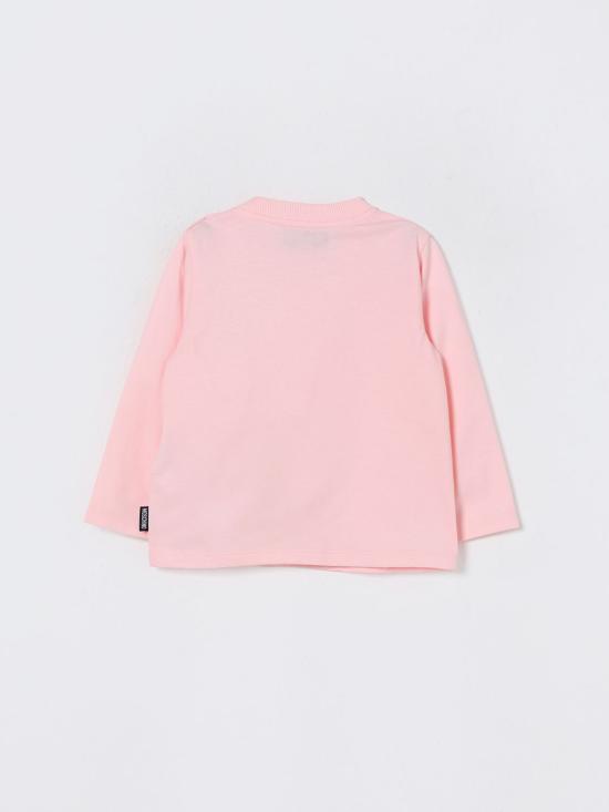 25FW [키즈] 모스키노 티셔츠 MXO00RLAA10 50209 Blush Pink - MOSCHINO