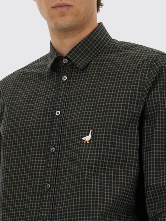 25FW 모스키노 긴팔 셔츠 02235248 2513 Grey - MOSCHINO